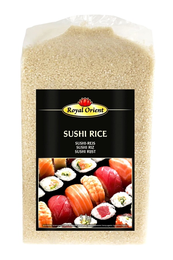 Riso per sushi sottovuoto - Royal Orient 5Kg.